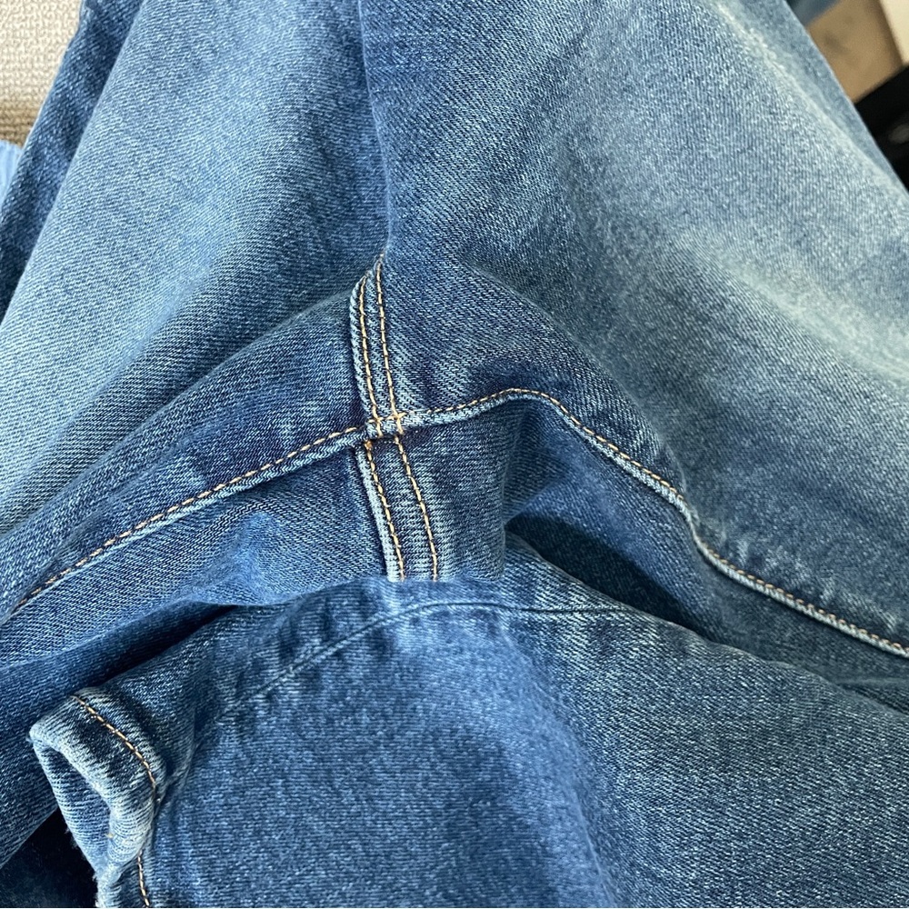 Good American Blue Denim Jeans 4/27 - Picture 6 of 8